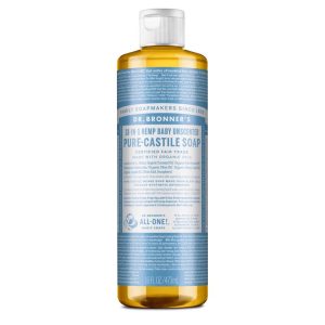 Dr. Bronner's 18-in-1 Baby Organic No Scent Pure-Castile Liquid Soap 16 oz 1 pk
