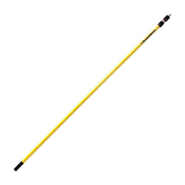 Mr. LongArm Alumiglass Telescoping 8-22 ft. L X 1-1/4 in. D Fiberglass Extension Pole Yellow