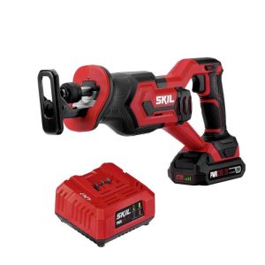 SKIL PWR CORE 20 20 V Cordless Brushed Reciprocating Saw Kit (Battery & Charger)