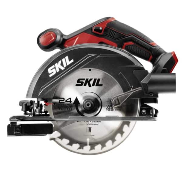 SKIL 20 V 6-1/2 in. Cordless Brushed Circular Saw Kit (Battery & Charger)