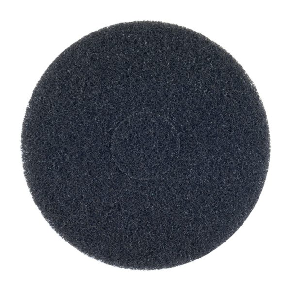 Norton Bear-Tex 18 in. D Aluminum Oxide Floor Pad Black