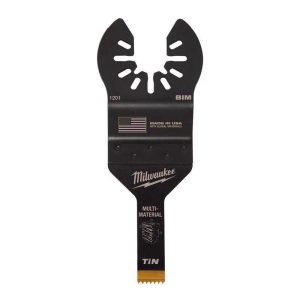 Milwaukee 3/8 in. W Bi-Metal Open-Lok Oscillating Blade Multi-Material 1 pk