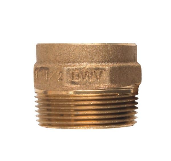 Nibco 1-1/2 in. 1-1/2 in. D MPT Copper Adapter