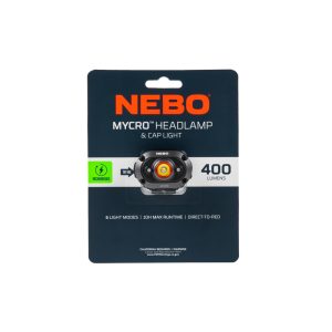 Nebo Mycro 400 lm Black LED Head Lamp