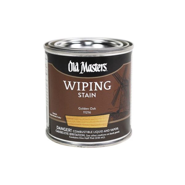 Old Masters Semi-Transparent Golden Oak Oil-Based Wiping Stain 0.5 pt