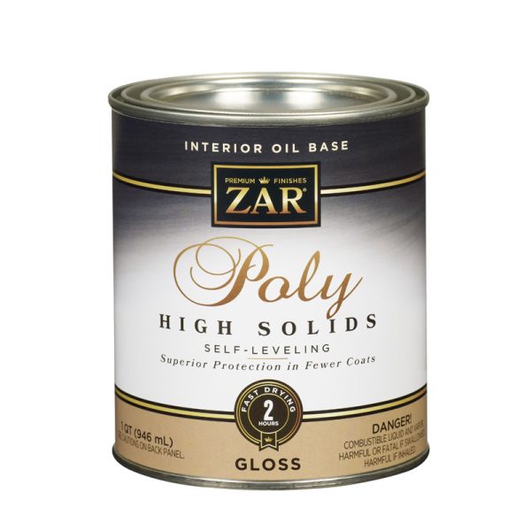 ZAR Gloss Clear Oil-Based Polyurethane 1 qt
