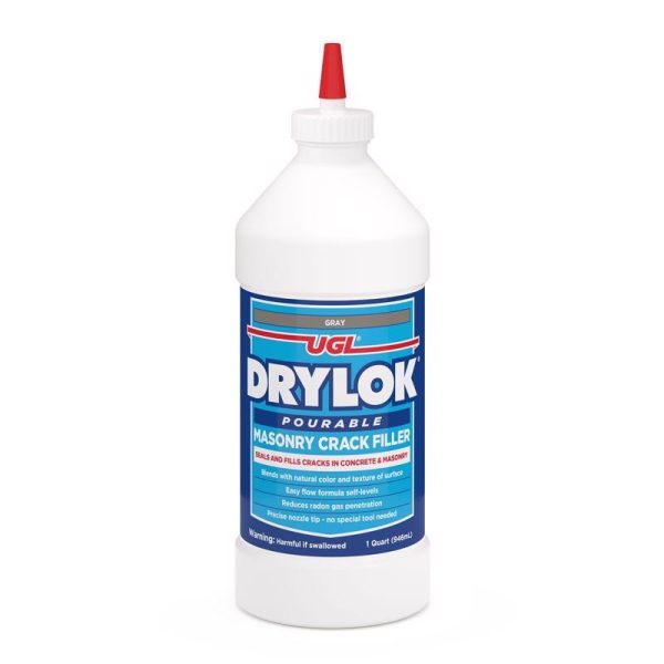 Drylok Gray Latex Masonry Crack Filler 1 qt