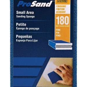 Norton ProSand 4.5 in. L X 2.69 in. W X 1 in. 180 Grit Fine Small Area Sanding Sponge