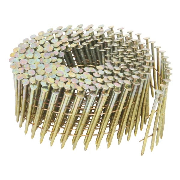 Metabo HPT 2 in. Wire Coil Electro Galvanized Siding Nails 15 deg 3600 pk