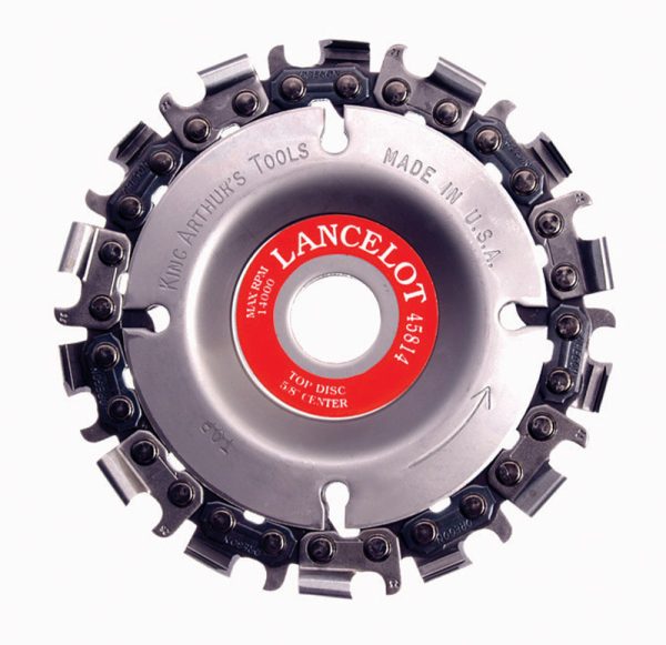 King Arthur's Tools 4 in. D X 5/8 in. Steel Chain Saw Type Cutting Wheel 14 teeth 1 pk
