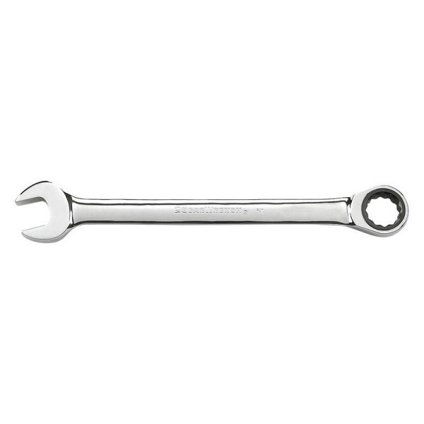 GearWrench 1/2 inch in. X 1/2 inch in. 12 Point SAE Ratcheting Combination Wrench 7.008 in. L 1 pc