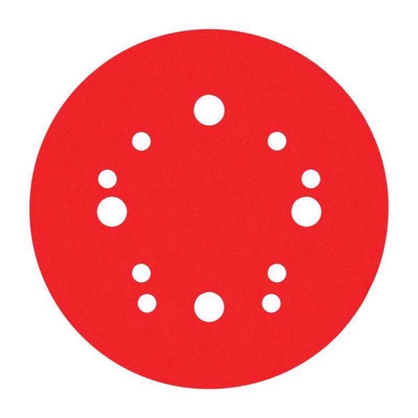 Diablo 5 in. Ceramic Blend Hook and Lock Sanding Disc 80 Grit Coarse 15 pk