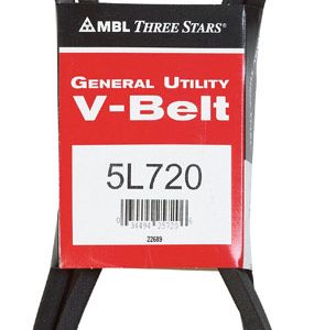 Mitsuboshi FHP 5L720 General Utility V-Belt 0.63 in. W X 72 in. L For Fractional Horsepower Motors