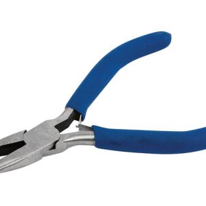 Performance Tool Mechanics Products 4-1/2 in. Carbon Steel Mini Bent Nose Pliers