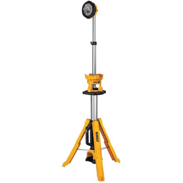 DEWALT 20V MAX 3,000 lm LED Battery Tripod Work Light