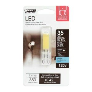 Feit Electric G9 G9 LED Bulb Daylight 35 Watt Equivalence 1 pk