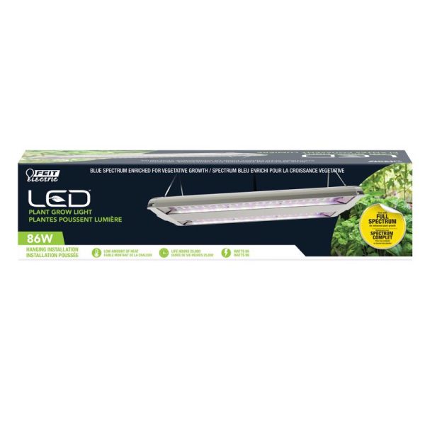 Feit Electric Square Connector LED Grow Light Blue 1 pk