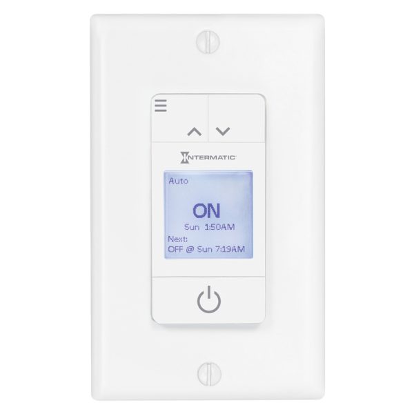Intermatic Ascend Indoor and Outdoor Heavy Duty 7 Day Programmable Timer 120 V White