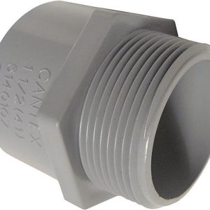 Cantex 3/4 in. D PVC Male Terminal Adapter For Rigid 1 pk