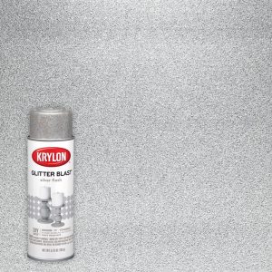 Krylon Glitter Blast Silver Flash Spray  Paint 5.75 oz