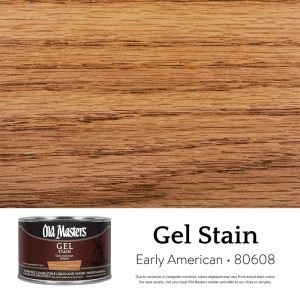 Old Masters Semi-Transparent Early American Oil-Based Alkyd Gel Stain 1 pt