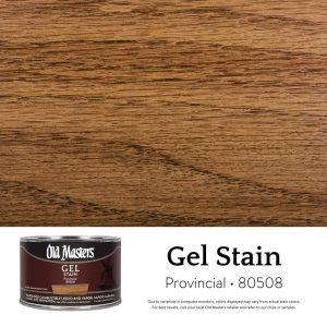 Old Masters Semi-Transparent Provincial Oil-Based Alkyd Gel Stain 1 pt
