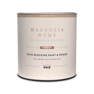 Magnolia Home by Joanna Gaines Satin Base 3 Paint and Primer Interior 1 qt