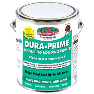 Mad Dog Dura-Prime Clear Water-Based Acrylic Latex Bonding Primer 1 qt