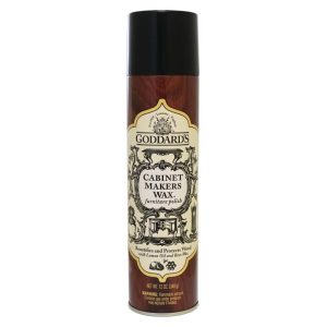 Goddard's Cabinet Makers Wax Lemon Scent Fine Furniture Cleaner and Polish 12 oz Spray
