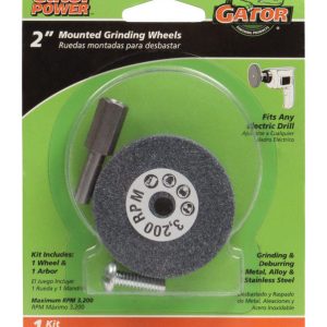 Gator 2 in. D X 1/4 in. in. Grinding Wheel