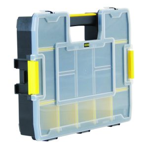 Stanley Sort Master Junior 14.8 in. Organizer Black/Yellow