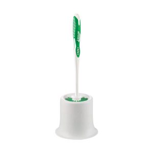 Libman 5.5 in. W Hard Bristle 14 in. Plastic/Rubber Handle Brush and Caddy