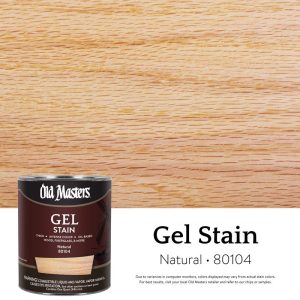 Old Masters Semi-Transparent Natural Oil-Based Alkyd Gel Stain 1 qt