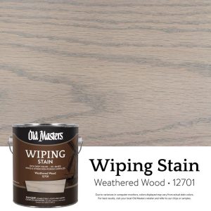 Old Masters Semi-Transparent Weathered Wood Oil-Based Wiping Stain 1 gal