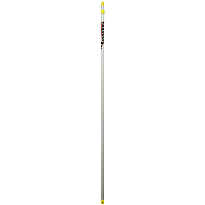 Mr. LongArm Twist-Lok Telescoping 6-12 ft. L X 1 in. D Aluminum Extension Pole Silver
