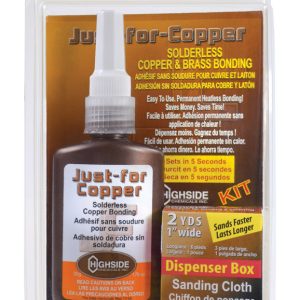 Highside Chemicals Just For Copper 5-3/8 in. L X 8-1/2 in. W Copper and Brass Bonding Kit 1 pc