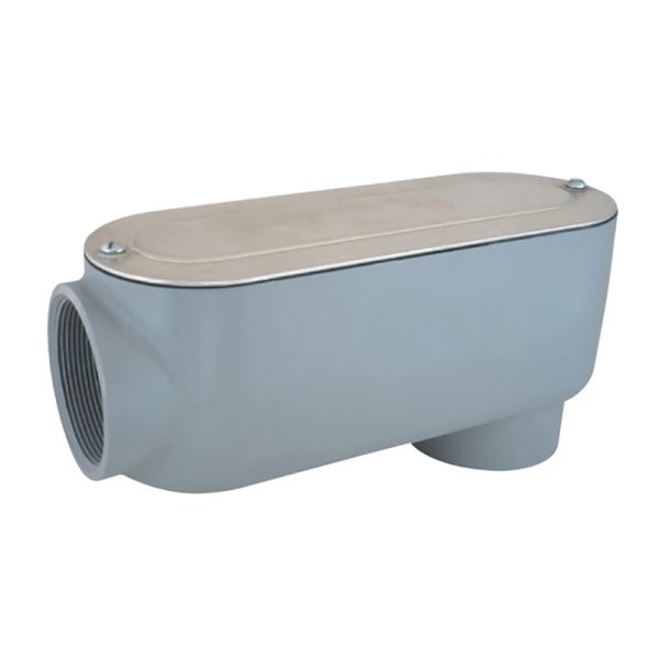 Sigma Engineered Solutions ProConnex 1-1/2 in. D Die-Cast Aluminum Conduit Body For Rigid/IMC 1 pk