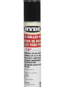 Hyde 14 in. L Black Steel Brush and Roller Cleaners