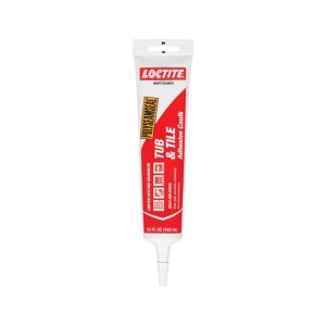 Loctite Polyseamseal White Acrylic Latex Kitchen and Bath Adhesive Caulk 5.5 oz