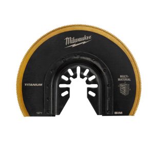 Milwaukee Open-Lok 2.61 in. L X 3-1/2 in. W Titanium Bi-Metal Segment Blade Multi-Material 1 pk