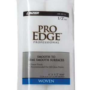 Linzer Pro Edge Woven 6 in. W X 1/2 in. Mini Paint Roller Cover 2 pk