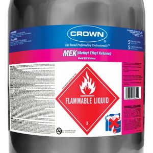 Crown Methyl Ethyl Ketone Paint Thinner 5 gal