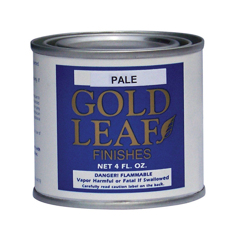 Sheffield Gloss Pale Gold Gold Leaf Finish Exterior & Interior 4 oz