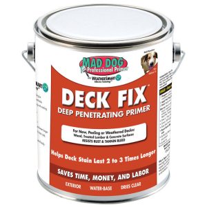 Mad Dog Deck Fix Clear Water-Based Acrylic Latex Deep Penetrating Primer 1 gal