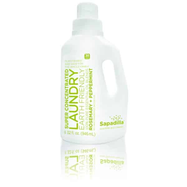 Sapadilla nice little eco-cleaners Rosemary/Peppermint Scent Laundry Detergent Liquid 32 oz 1 pk