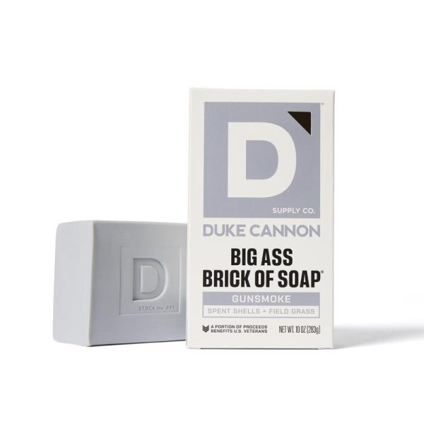 Duke Cannon Gray Herbal Soap 10 oz 1 pk