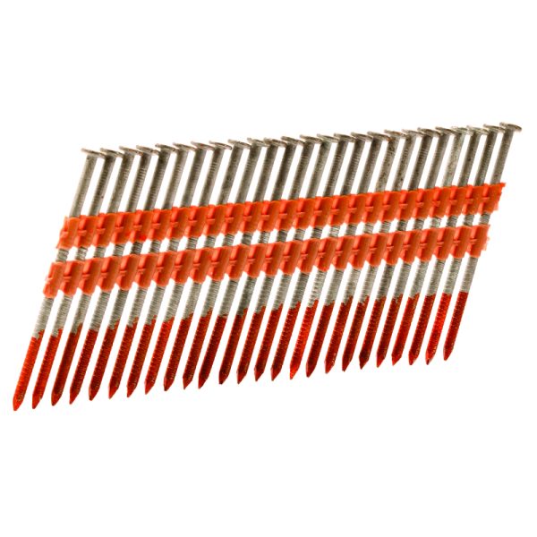 Metabo HPT 3 in. Plastic Strip Hot-Dip Galvanized Framing Nails 21 deg 1000 pk