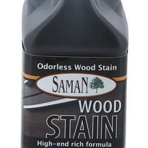 Saman Semi-Transparent Dark Walnut Water-Based Wood Stain 32 oz