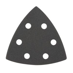 Milwaukee 3-1/2 in. Silicon Carbide 180 Grit Triangular Sanding Paper 6 pk