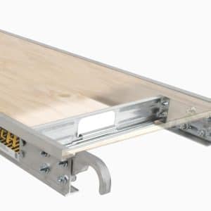 Metal Tech Aluminum/Plywood Silver/Tan Scaffold Platform 1 pk
